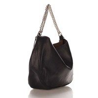 Женская кожаная сумка Italian Bags Черный (8972_black)