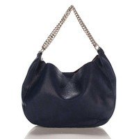 Женская кожаная сумка Italian Bags Синий (8972_blue)