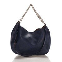 Женская кожаная сумка Italian Bags Синий (8972_blue)