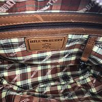 Женская кожаная сумка Hill Burry Коричневый (4059_brown)