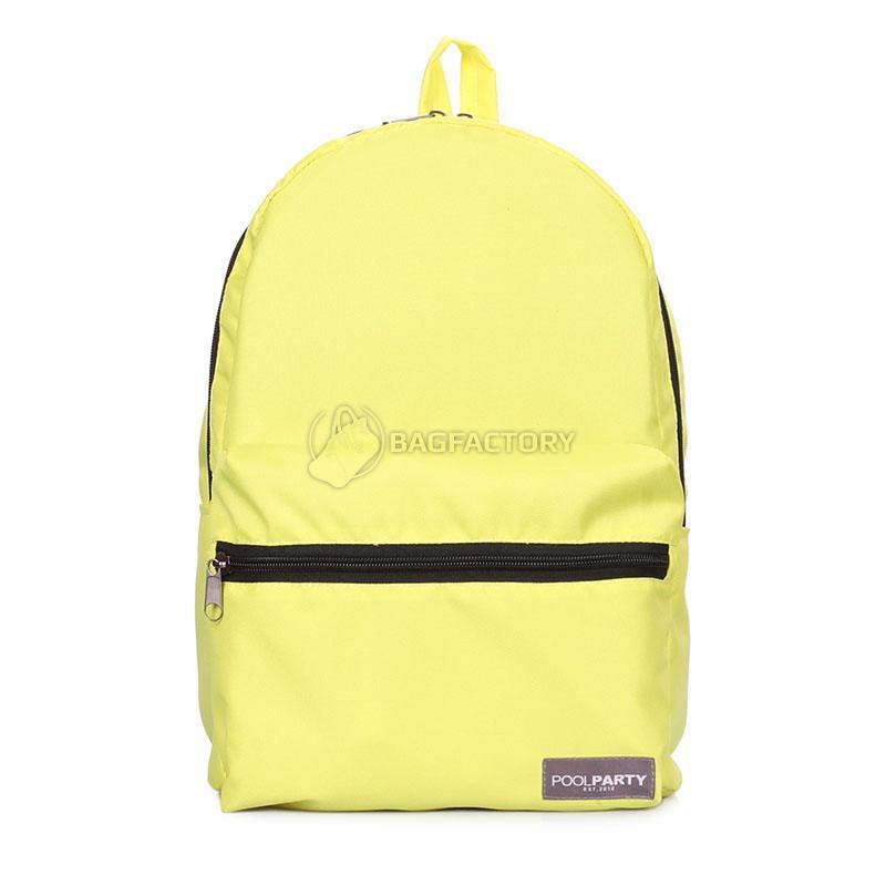 Городской рюкзак Poolparty Hike Желтый (hike-lemon)