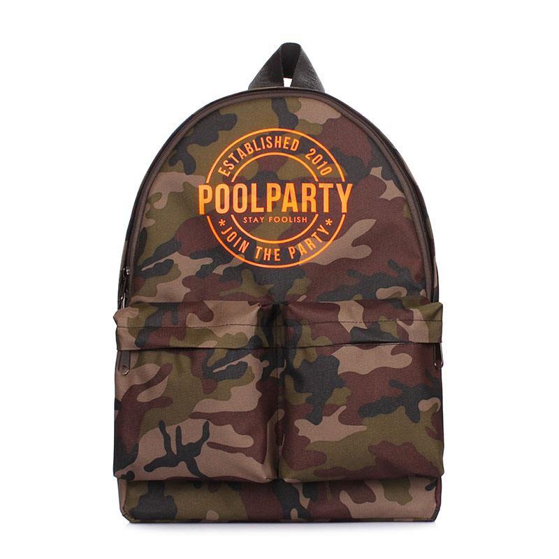 Городской рюкзак Poolparty Rocket Камуфляж (rocket-camo)