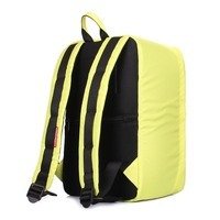 Рюкзак для ручной клади Poolparty HUB Ryanair/Wizz Air/МАУ Желтый 20л (hub-lemon)