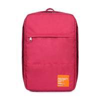 Рюкзак для ручной клади Poolparty HUB Ryanair/Wizz Air/МАУ Бордовый 20л (hub-cherry)
