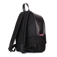 Городской рюкзак Poolparty Черный 19л (backpack-spongy-black)