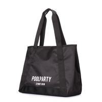 Женская летняя сумка Poolparty Laguna Черный (laguna-oxford-black)