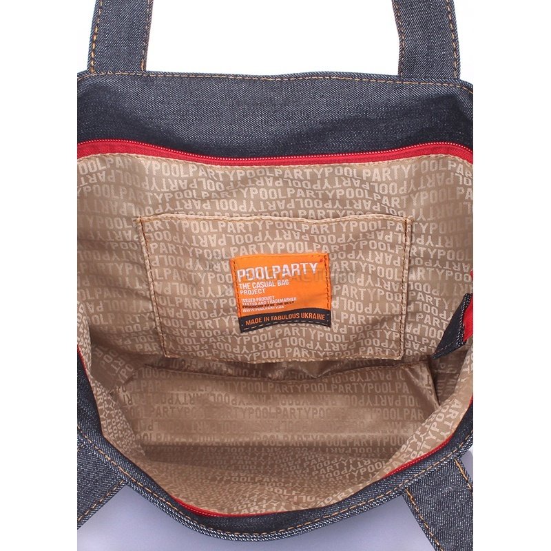 Женская джинсовая сумка Poolparty Arizona (arizona-denim)