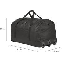 Дорожная сумка на колесах TravelZ Wheelbag 100 Black (927291)