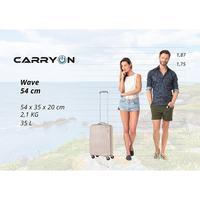 Чемодан CarryOn Wave S Champagne (927170)