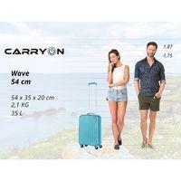 Чемодан CarryOn Wave S Turquoise (927163)
