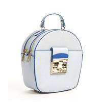 Кожаный клатч Italian Bags Голубой (6206_sky)