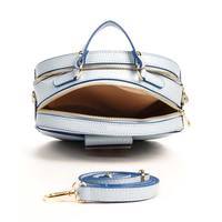 Кожаный клатч Italian Bags Голубой (6206_sky)
