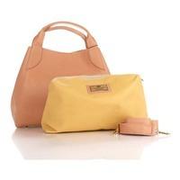 Женская кожаная сумка Italian Bags Розовый (8901_roze)