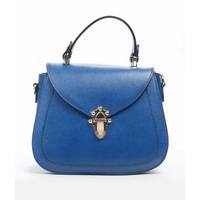 Женская кожаная сумка-клатч Italian Bags Синий (8833_blue )