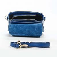 Женская кожаная сумка-клатч Italian Bags Синий (8833_blue )