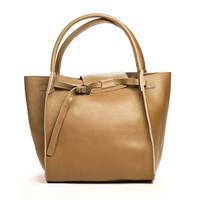 Женская кожаная сумка Italian Bags Таупе (6547_taupe)