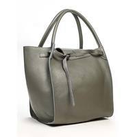 Женская кожаная сумка Italian Bags Серый (6547_gray)