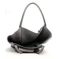 Женская кожаная сумка Italian Bags Серый (6547_gray)