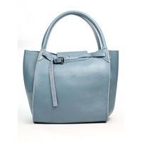 Женская кожаная сумка Italian Bags Голубой (6547_sky)