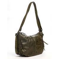 Женская кожаная сумка Amelie Pelletteria Зеленый (6526_green)