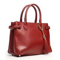 Женская кожаная сумка Italian bags Бордовый (8927_bordo)