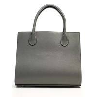 Женская кожаная сумка Italian bags Серый (6539_gray)
