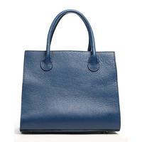 Женская кожаная сумка Italian bags Синий (6539_blue)