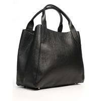 Женская кожаная сумка Italian Bags Черный (6503_black)