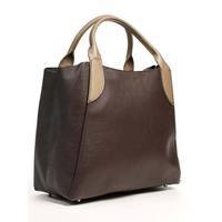 Женская кожаная сумка Italian Bags Коричневый (6503_dark_brown)