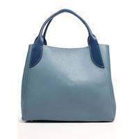 Женская кожаная сумка Italian Bags Голубой (6503_sky)