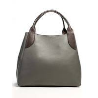 Женская кожаная сумка Italian Bags Серый (6503_gray)