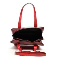 Женская кожаная сумка Amelie Pelletteria Красный (6556_red)