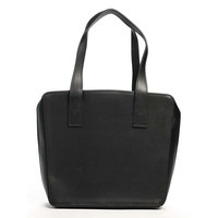 Женская кожаная сумка Amelie Pelletteria Черный (6556_black)