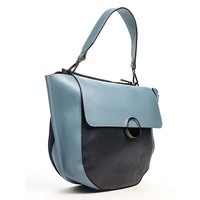 Женская кожаная сумка Amelie Pelletteria Синий (6716_blue)