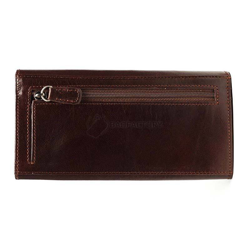 Кошелек кожаный Italian Bags Темно-коричневый (w8137_dark_brown)