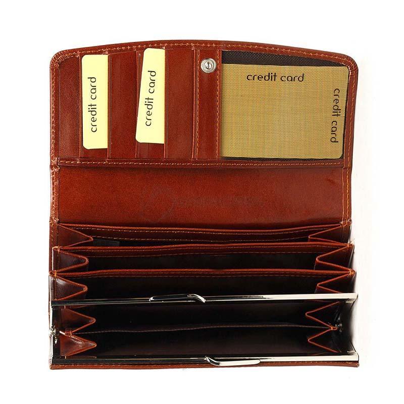 Кошелек кожаный Italian Bags Коричневый (w8137_brown)