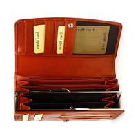 Кошелек кожаный Italian Bags Оранжевый (w8137_orange)