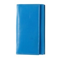 Кошелек кожаный Italian Bags Синий (w_GO565_blue)