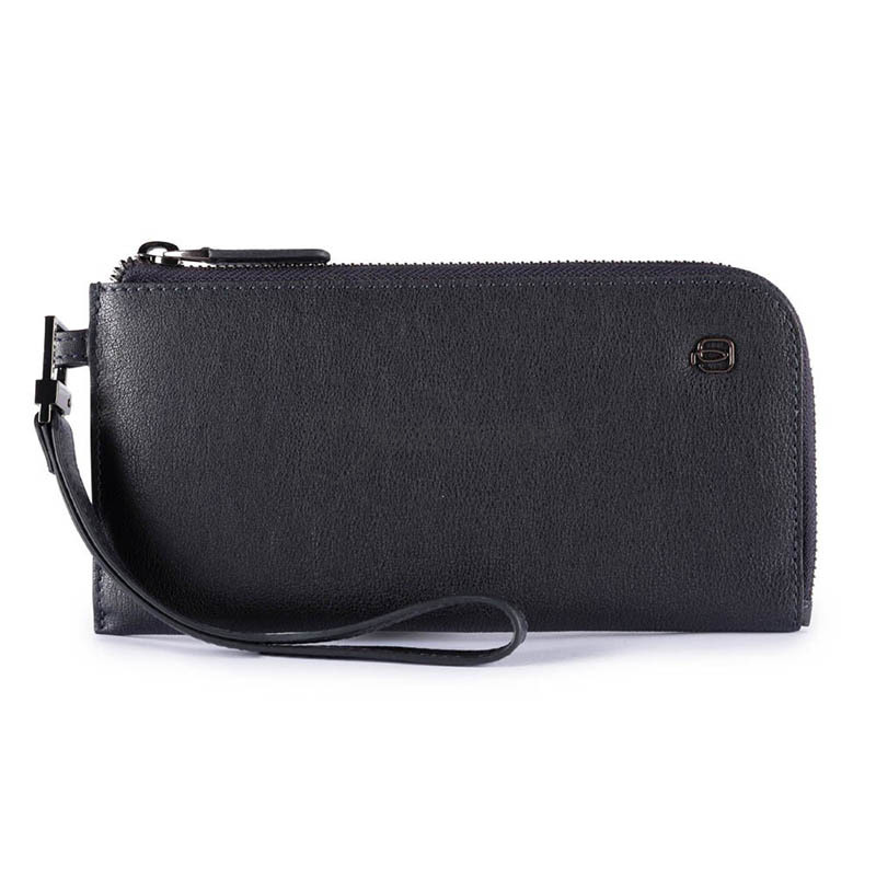Клатч Piquadro Black Square Blue с отдел. д/смартфона с RFID защитой (PP4766B3R_BLU)