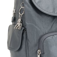 Городской рюкзак Kipling Basic Plus City Pack Steel Gr Metal S 13л (K15641_H55)