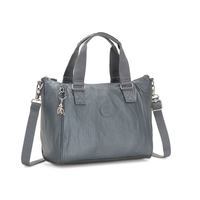 Женская сумка Kipling Basic Plus Amiel Steel Gr Metal 10л (K16616_H55)