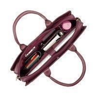 Сумка для ноутбука кожаная Visconti Ollie (L) Plum (18427 PLUM)