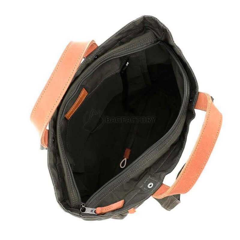 Сумка-рюкзак Fjallraven Totepack No.1 Dark Olive 14л (24203.633)