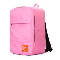 Рюкзак для ручной клади Poolparty HUB Ryanair/Wizz Air/МАУ Розовый 20л (hub-rose)