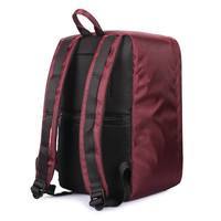 Рюкзак для ручной клади Poolparty HUB Ryanair/Wizz Air/МАУ Марсала 20л (hub-marsala)