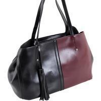 Комплект сумок 2 шт Traum Черно-бордовый (7228-38)