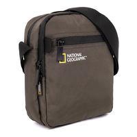 Мужская сумка через плечо National Geographic Transform Хаки + RFID карман (N13204;11)