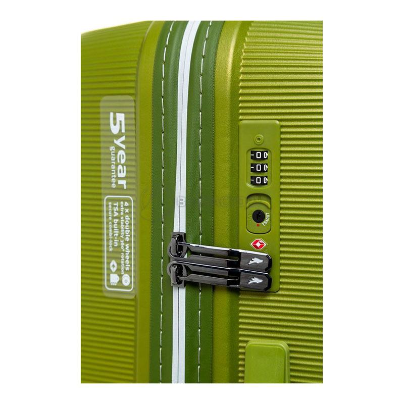 Чемодан на 4-х колесах March Bel air 107л Зеленый (1291/23)