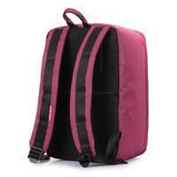 Рюкзак для ручной клади Poolparty HUB Ryanair/Wizz Air/МАУ Розовый (hub-pink-ruffle)