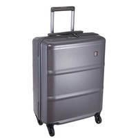 Чемодан на 4 колесах Echolac Elise Grey S (EcPC094-403-04)